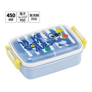 スケーター ふわっとタイトランチボックス スティッチ26 450mL FCF048P-RBF3AN-イメージ1