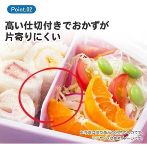 スケーター ふわっとタイトランチボックス スティッチ26 450mL FCF048P-RBF3AN-イメージ3