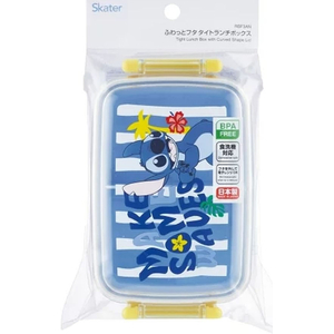 スケーター ふわっとタイトランチボックス スティッチ26 450mL FCF048P-RBF3AN-イメージ8