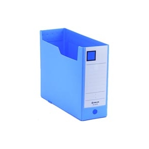 キングジム GボックスPP A4ヨコ 背幅103mm 青 10冊 1パック(10冊) F836354-4633Nｱｵ-イメージ1