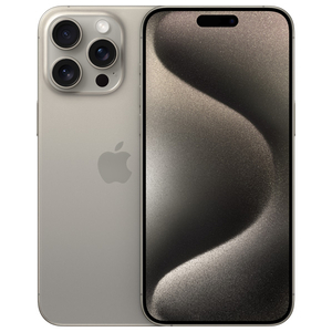 Apple SIMフリースマートフォン iPhone 15 Pro Max 256GB ナチュラルチタニウム MU6R3J/A-イメージ1
