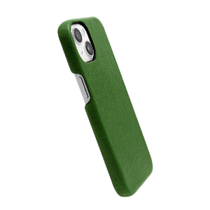 ABBI SIGNATURE iPhone 13用ケース イタリアンレザーバックカバー PIERROT LUX グリーン ABS22311I13-イメージ3