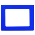 日本緑十字社 緑十字/路面用区画標識A4用紙対応 青 YKH-A4BL 裏テープ 青貼付タイプ(裏テープ付き)312398 FC750GU-1028512