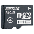 BUFFALO microSDHCメモリーカード(Class4・16GB) 防水仕様 RMSD-BS16GB