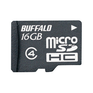 BUFFALO microSDHCメモリーカード(Class4・16GB) 防水仕様 RMSD-BS16GB-イメージ1