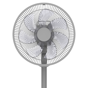 e angle DCモーター搭載リビング扇風機 グレー ANGV-FAD30-B-GY-イメージ8