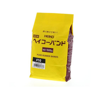 ヘイコー わごむ ヘイコ-バンド 500g #10 1袋 FC384SE-003400122