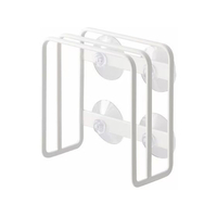 山崎実業 プレート 吸盤まな板スタンド ホワイト FCE930L-3499