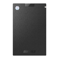 BUFFALO USB3．2(Gen1) ポータブルSSD(2TB) ブラック SSD-PGVB2.0U3-B