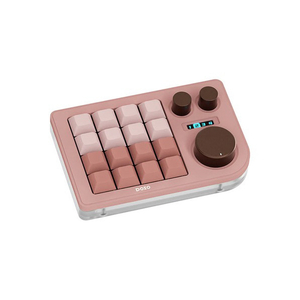 【値下げ/本体のみ】DOIO KB16 ホワイト Amazon | KB16 マクロメカニカルキーボードアルミニウム製/片手