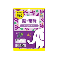 ユニマットリケン おやつにサプリZOO 鉄+葉酸 40粒 FCR6228