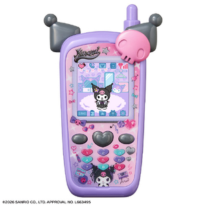 バンダイ ずっと×2なかよしケータイ サンリオキャラクターズ KUROMI Ver. ﾅｶﾖｼｹ-ﾀｲｻﾝﾘｵｸﾛﾐ-イメージ1