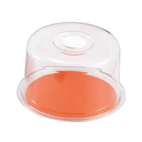 曙産業 深型クリアラブリーハット 中 オレンジ FC63463