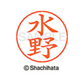 シヤチハタ ネームペン用ネーム シルバー 既製 水野 FC47638-X-GPS-1867