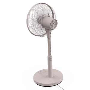 e angle DCモーター搭載リビング扇風機 ピンクベージュ ANGV-FAD30-B-PB-イメージ10