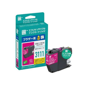 エコリカ ブラザー用リサイクルインクカートリッジ マゼンタ F383799-ECI-BR3111M-イメージ1