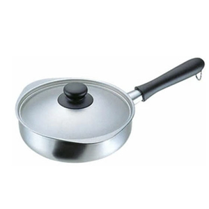 佐藤商事 柳宗理 18-8 片手鍋 つや消し 22cm FC706LF-2304800-イメージ1