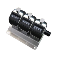 京北計器工業 数取器 3連 カウンター 24-6265-01 HM404-3 FCG686N-24-6265-01