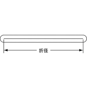 トラスコ中山 TRUSCO 結束用バンドリング 幅20mm×折径300mm 緑 10本 10本グリーン203000.4 FC093GM-3373738-イメージ2