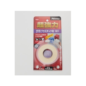 ニトムズ 超強力両面テーププラスチック用薄手15×10 FC161FZ-4977858-イメージ2