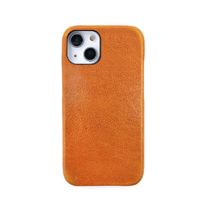 ABBI SIGNATURE iPhone 13用ケース イタリアンレザーバックカバー PIERROT LUX タン ABS22312I13-イメージ2