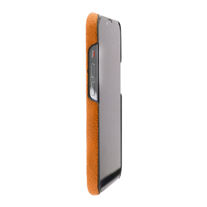 ABBI SIGNATURE iPhone 13用ケース イタリアンレザーバックカバー PIERROT LUX タン ABS22312I13-イメージ3
