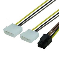 変換名人 IDE→PCI-E電源変換ケーブル IDEP-PCIE6P