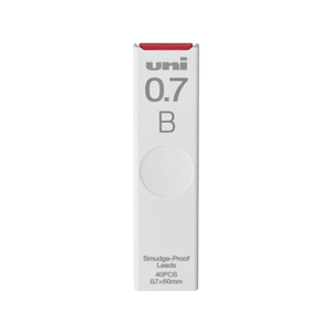 三菱鉛筆 シャープ替芯 uni(ユニ) 0.7mm B 40本 FCB9980-ULS0740B-イメージ1