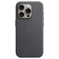 Apple MagSafe対応iPhone 15 Proファインウーブンケース ブラック MT4H3FE/A