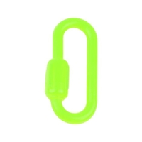 トラスコ中山 プラカラビナ 蛍光イエロー 6MM (2個入) 蛍光イエロー624.560.5 FC513FZ-8195287