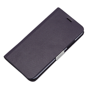 Zenus iPhone XS/X用Metallic Diary ダークバイオレット Z10313I8-イメージ3
