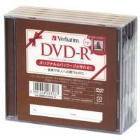 Verbatim データ用DVD-R 4.7GB 16倍速 5枚パック DHR47JP5V-P