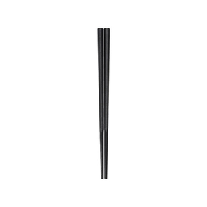 曙産業 10角 ぐる麺箸 19cm 黒 FC63562-GM-4001-イメージ1