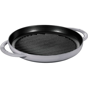 STAUB ストウブ ピュアグリル ラウンド 26cm グレー 40509-522 FC640LF-2285100-イメージ1