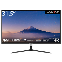 JAPANNEXT 31．5型液晶ディスプレイ ブラック JN-IPS315UHDR