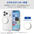 エレコム iPhone17 Pro用ハイブリッドケース 極限 ガラス メタルステッカー付 クリア PM-A25CHVCGKCR-イメージ8