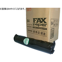FAX感熱紙 210mm×15m×0.5インチ 白(12巻) F167665