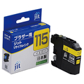 JIT ブラザー(brother) LC115Y対応 ジットリサイクルインクカートリッジ イエロー JIT-B115Y