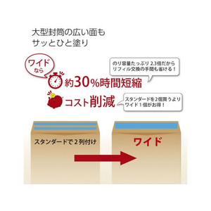 コクヨ テープのり ドットライナーワイド しっかり貼るタイプ 本体 F417468-ﾀ-DM400-20-イメージ7