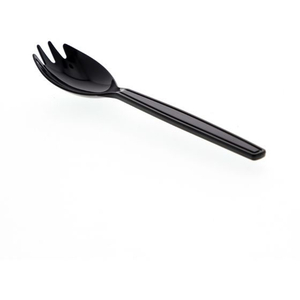 シモジマ ヘイコー プラフォークスプーン 16cm 黒 単袋 100本 FCU7798-4513025-イメージ4