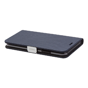 Zenus iPhone XS/X用Metallic Diary ネイビー Z10314I8-イメージ3
