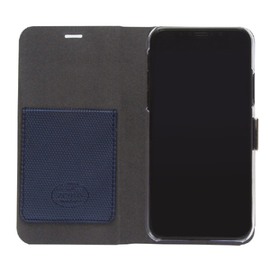 Zenus iPhone XS/X用Metallic Diary ネイビー Z10314I8-イメージ4