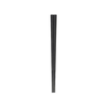 曙産業 10角 ぐる麺箸 21cm 黒 FC63563-GM-4002
