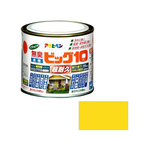 アサヒペン 水性ビッグ10多用途 1／5L 202 黄色 FC111PP-イメージ1