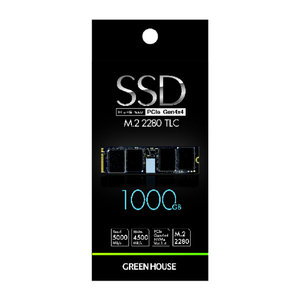 グリーンハウス SSD M．2 Type 2280(1TB) GH-SSDRMPBシリーズ GH-SSDRMPB1TB-イメージ2