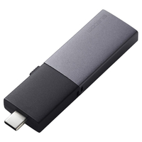 エレコム USB Type-C(TM)/USB-Aコネクター対応外付けポータブルSSD(250GB) ブラック ESD-EWC0250GBK