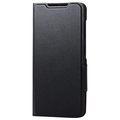 エレコム Galaxy S26用 手帳型ケース 薄型 磁石付 ブラック PM-G261PLFUBK