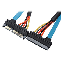 Bullet シリアルATA延長ケーブル 電源セットコネクタ SAPWE15