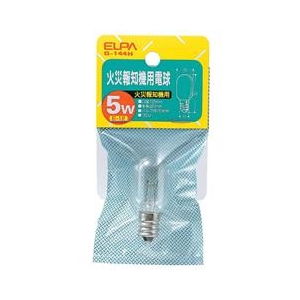 エルパ 35V 火災報知機用電球 クリア G-144H-イメージ1
