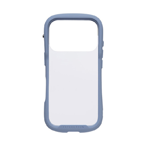 Hamee iPhone 17Pro用強化ガラスクリアケース iFace Reflection Frost ペールブルー 41-183148-イメージ1